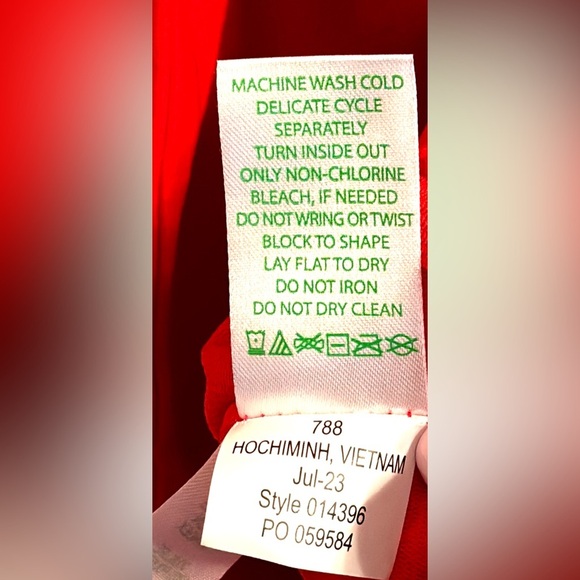 NWT Lilly Pulitzer Leighton Straight Fit Dress Women’s Sz Lg in Amaryllis Red - Picture 10 of 11